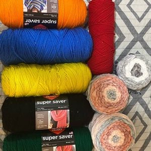 lot of yarn